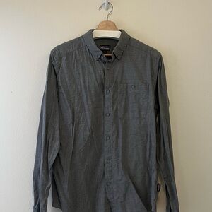 Patagonia M's Long-Sleeved Vjosa River Pima Cotton Shirt